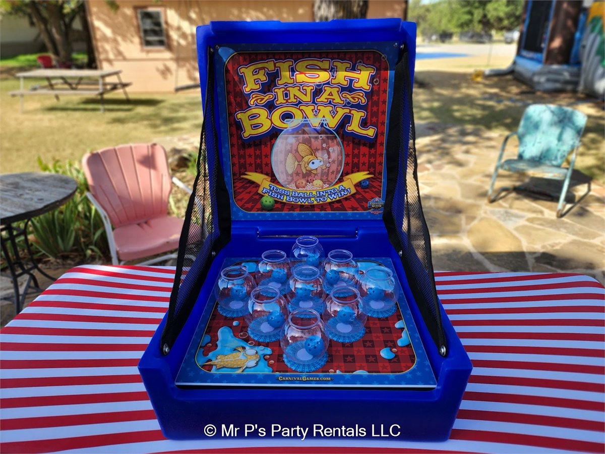 FishinaBowl Game Best Bounce House Rental service in Lipan, Fort
