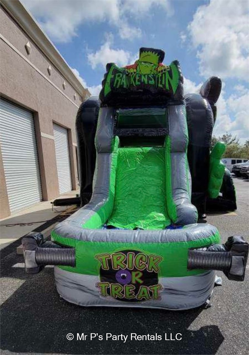 Frankenstein Bounce House Combo Dry Best Bounce House Rental