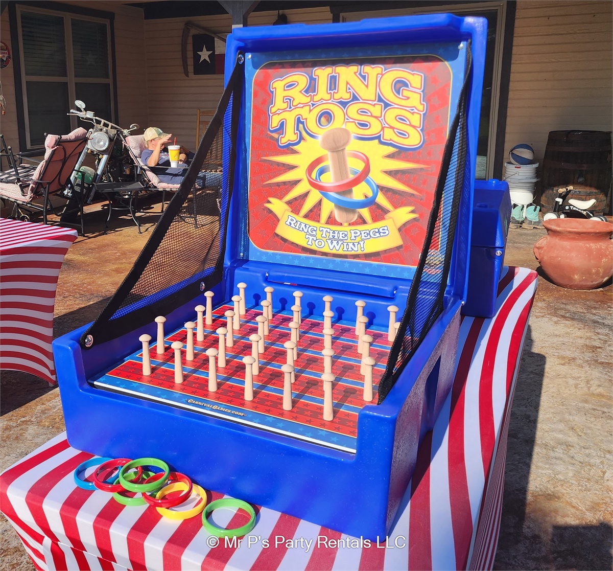 Ring Toss Game Best Bounce House Rental service in Lipan, Fort Worth