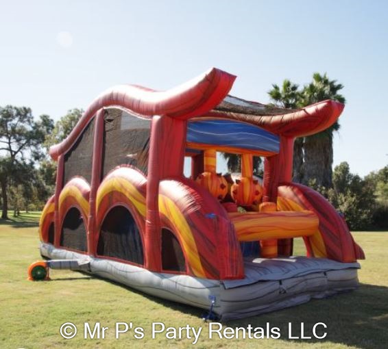 Shadow Obstacle Course 144' Best Bounce House Rental service in
