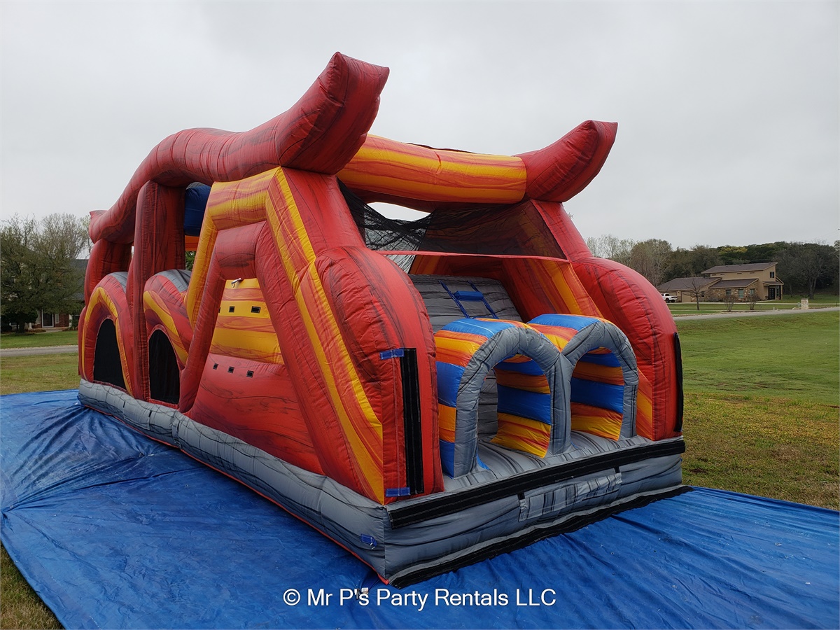 Shadow Obstacle Course - 144' - Bounce House Rental in Fort Worth ...