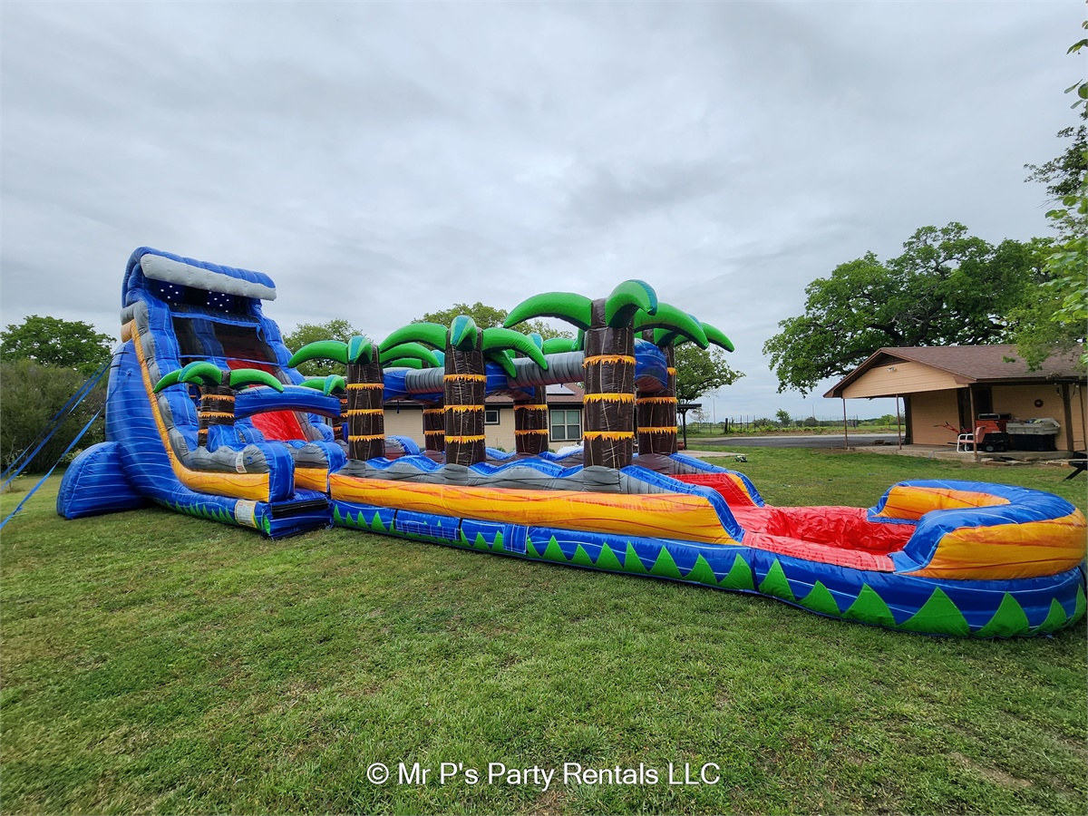 Tropical Fireblast Tsunami with Slip and Slide 22' Single Lane Best