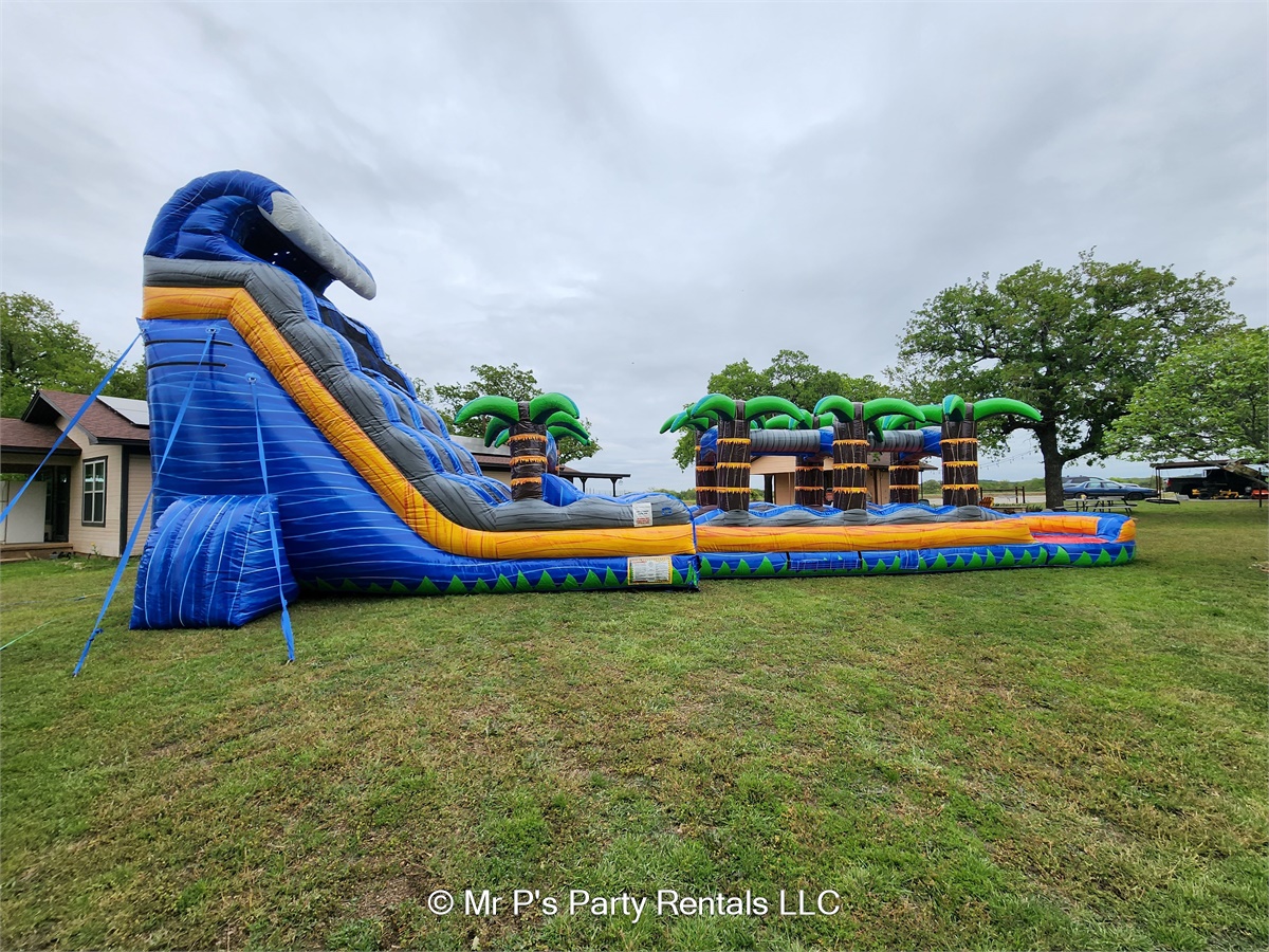 Tropical Fireblast Tsunami with Slip and Slide 22' Single Lane Best