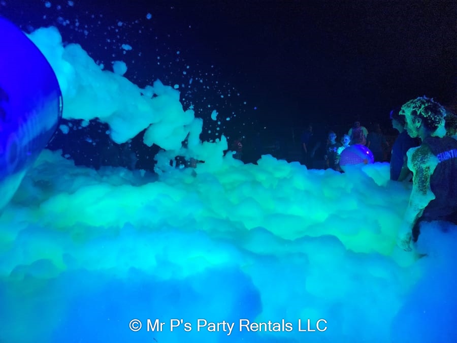 UV Glow Foam Fun Party 1 Hour Night Party Only Best Bounce House