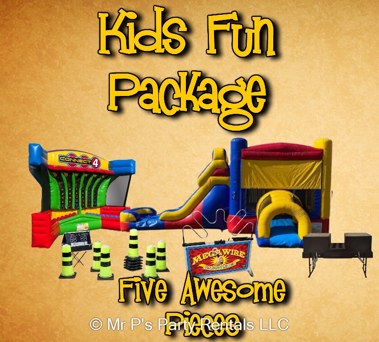 Kids Fun Package Bounce House Rental in Lipan, Fort Worth, Arlington
