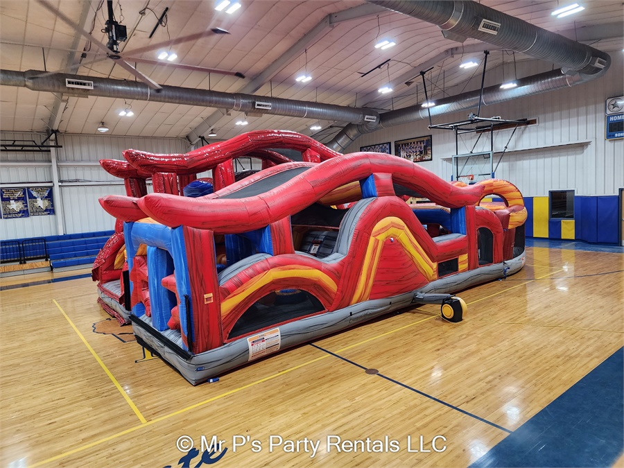 Shadow Obstacle Course 84' Best Bounce House Rental service in