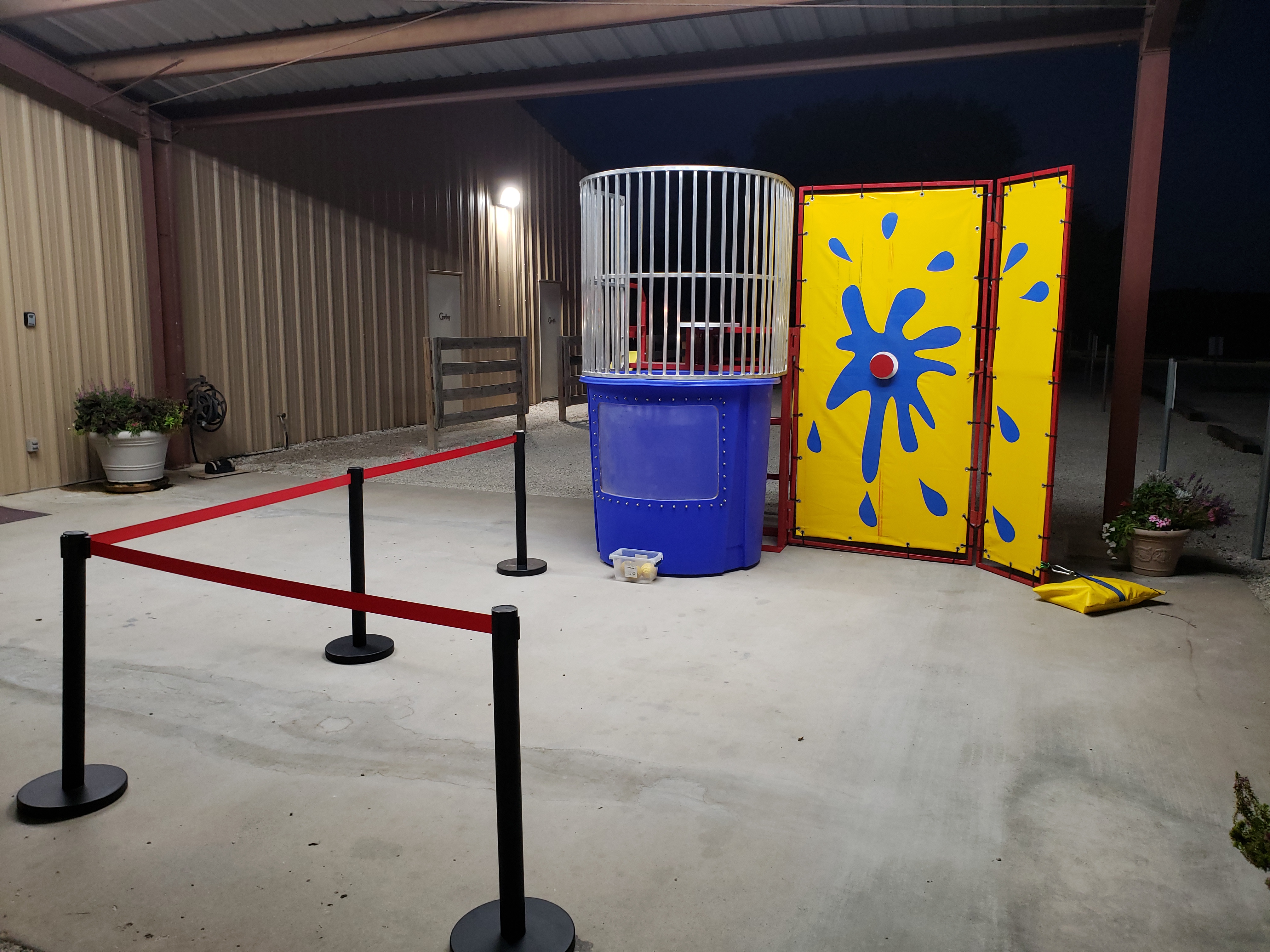 dunk tank in Fort Worth